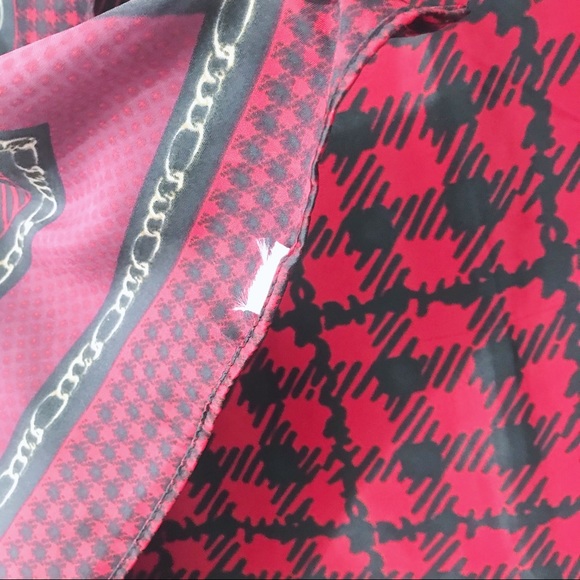 VTG Inspired Houndstooth Scarf / Wrap - Picture 5 of 5